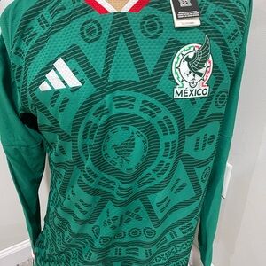 Adidas Green Mexico Football Shirt